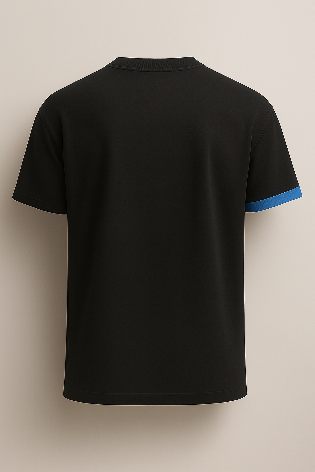 T-shirt la Bande bleu noir obscure
